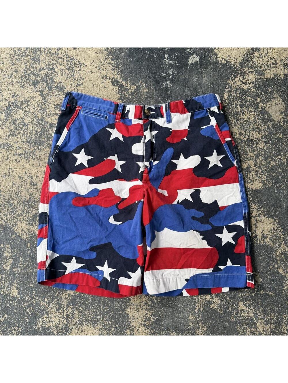 Polo Ralph Lauren American Flag Camo Shorts